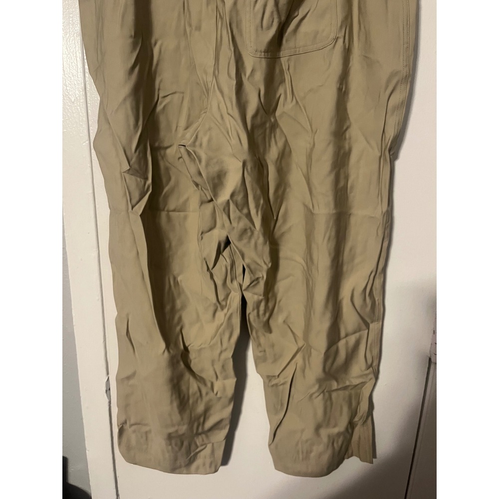 A New Day Beige Paperbag Waist High Rise Straight Leg Pants XXL NWT - Picture 6 of 9
